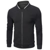 Steppjacke Herren Regular Fit Freizeit mit Stehkragen und Ärmeltasche