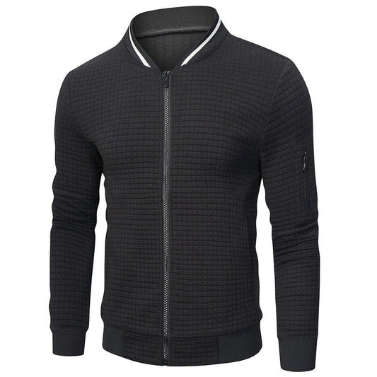 Doudoune homme coupe regular loisirs avec col montant et poche sur la manche