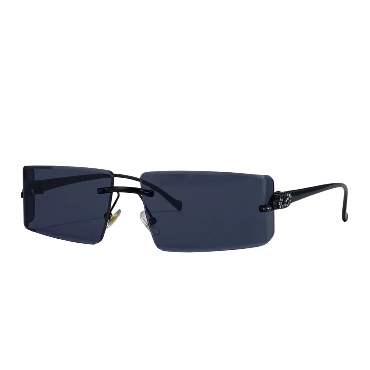 Sonnenbrille Herren Rechteckig Verstellbare Nasenpads Freizeit