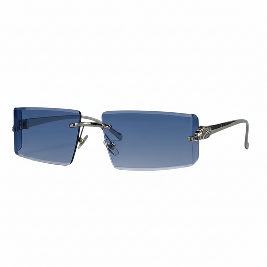 Lunettes de soleil homme rectangulaires plaquettes réglables Loisirs