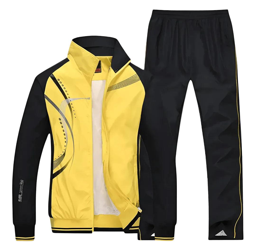 Trainingsanzug Herren Zweiteilig Reißverschlussjacke Freizeit