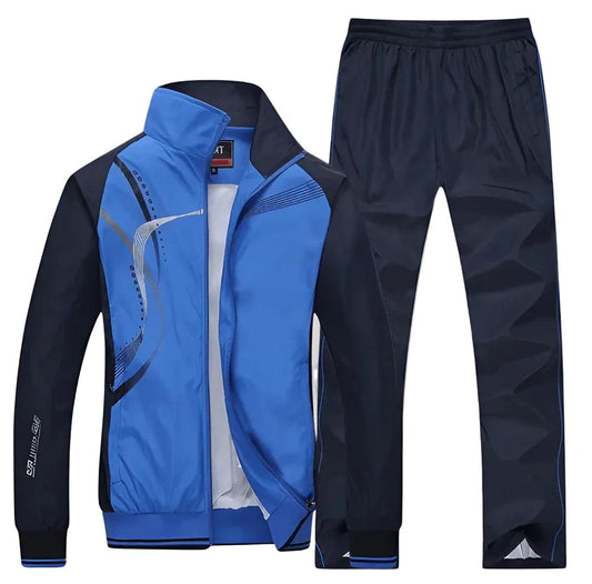 Survêtement homme deux pièces veste zippée loisirs