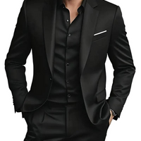 Zweiteiler Herren Sakko und Hose Business Regular Fit