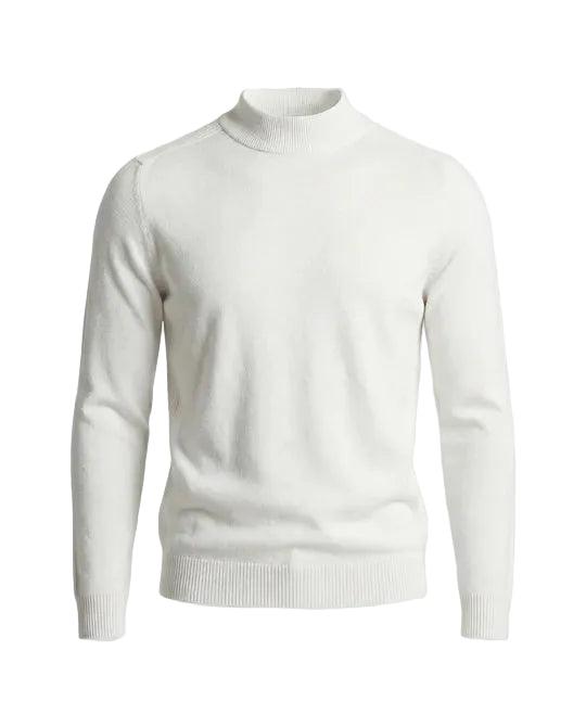 Pullover Herren Stehkragen Lange Ärmel Regular Fit Freizeit