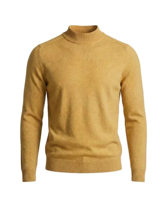 Pullover Herren Stehkragen Lange Ärmel Regular Fit Freizeit