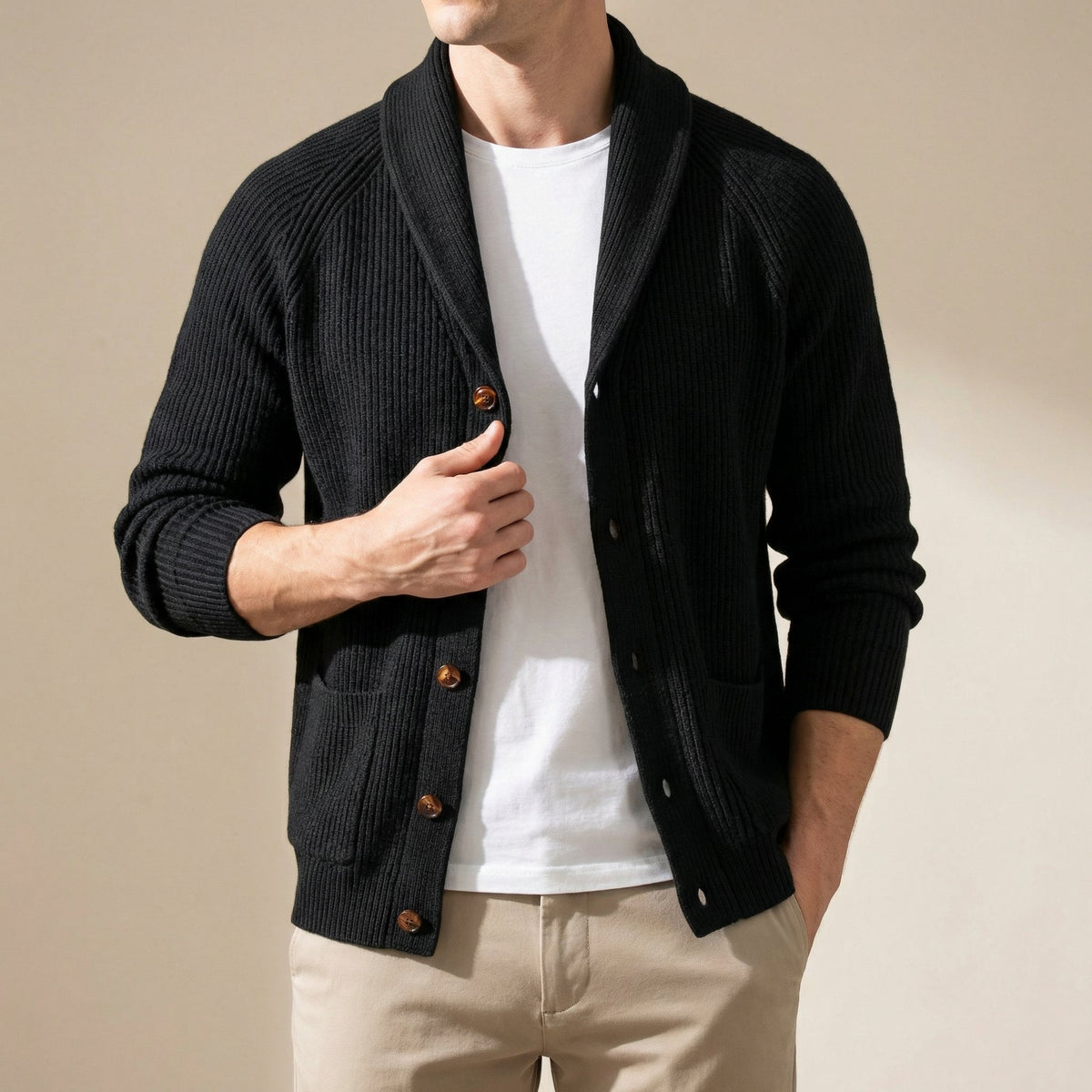 Cardigan Damen Slim Fit Übergangszeit