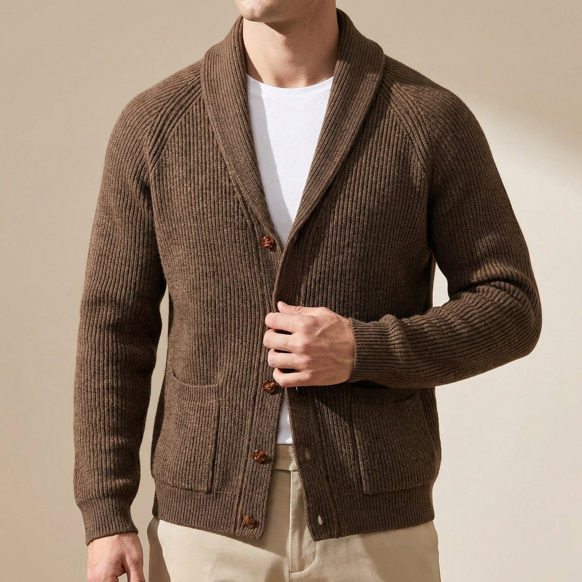 Cardigan Damen Slim Fit Übergangszeit