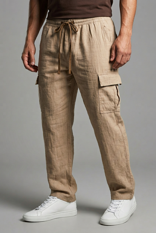 Cargohose Herren Relaxed Fit Sommer Casual