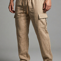 Cargohose Herren Relaxed Fit Sommer Casual