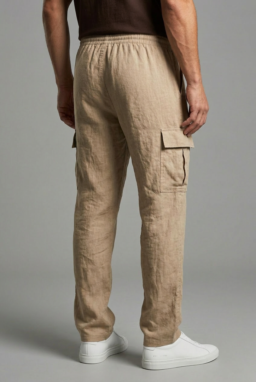Cargohose Herren Relaxed Fit Sommer Casual