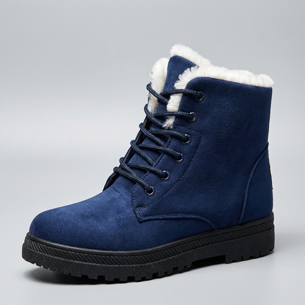 Ankle Boots Damen Vegan Leder Elegant Alltag & Freizeit