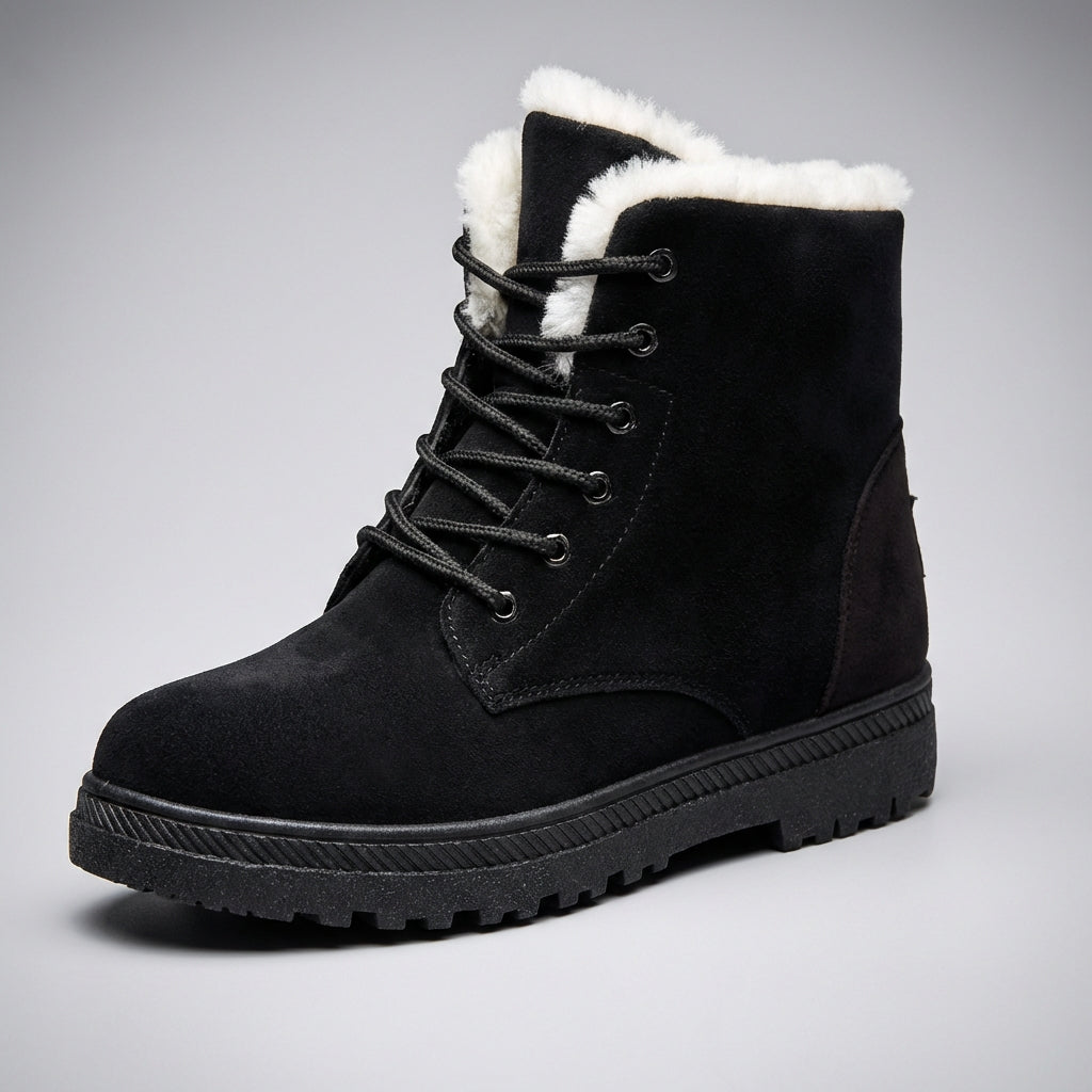 Ankle Boots Damen Vegan Leder Elegant Alltag & Freizeit