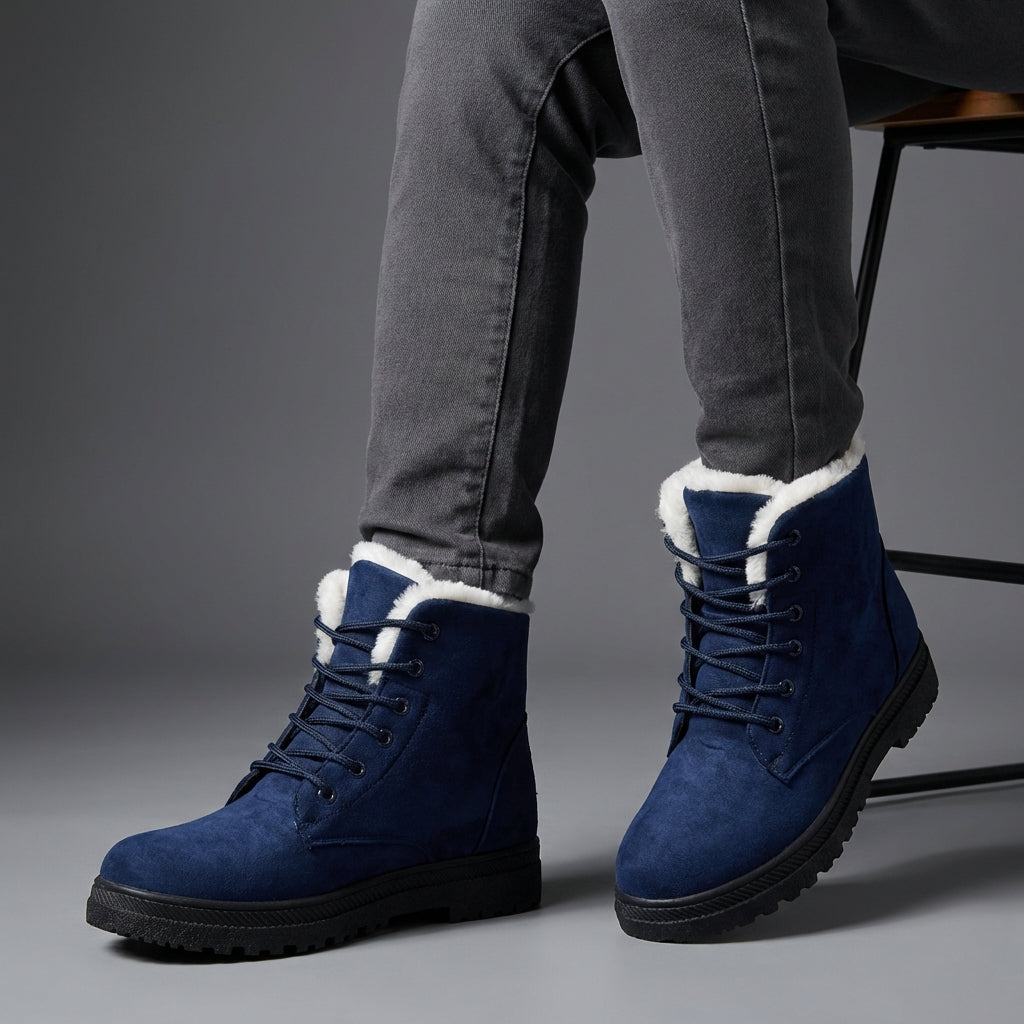 Ankle Boots Damen Vegan Leder Elegant Alltag & Freizeit