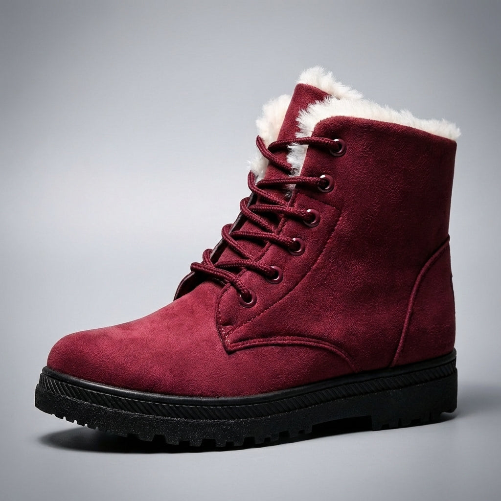 Ankle Boots Damen Vegan Leder Elegant Alltag & Freizeit