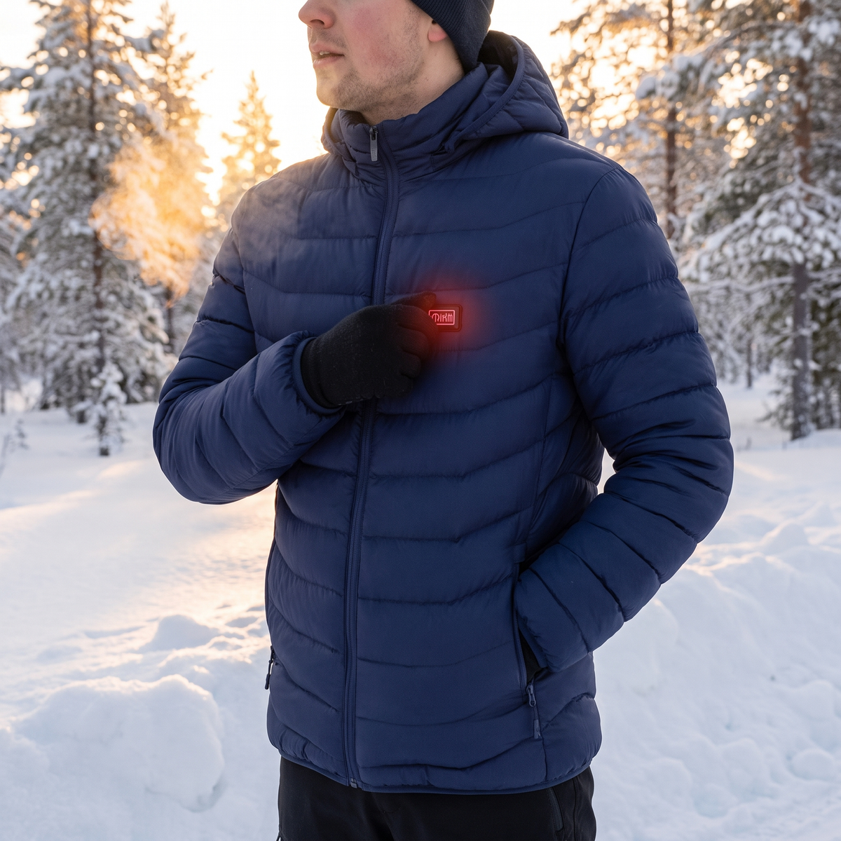 Beheizbare Jacke Herren & Damen 9 Wärmezonen Outdoor Winter
