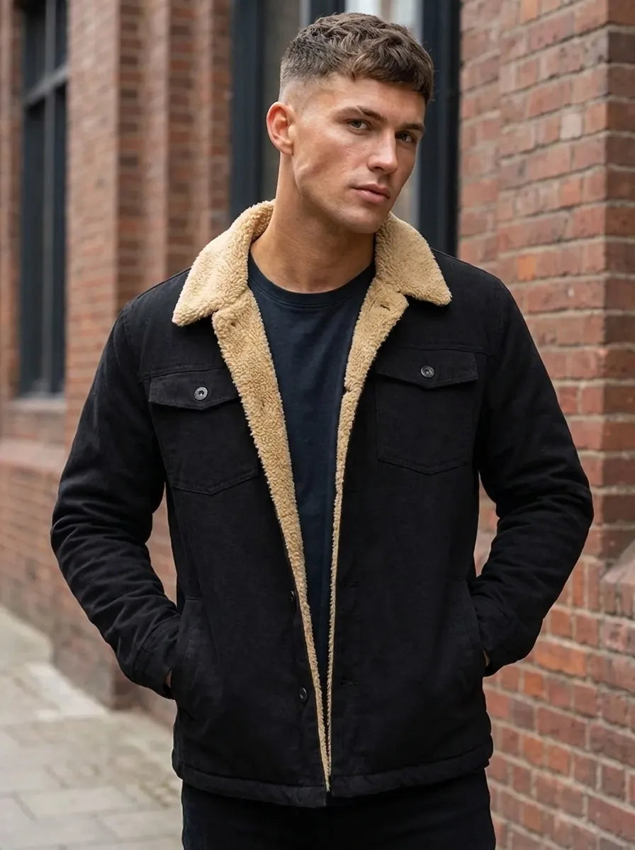 Bomberjacke Herren Regular Fit Übergangszeit Freizeit