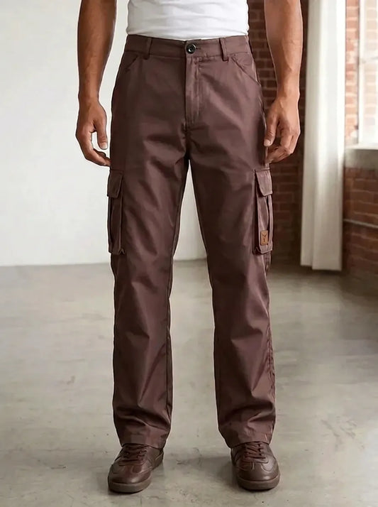 Cargohose Herren Robust Isoliert Freizeit