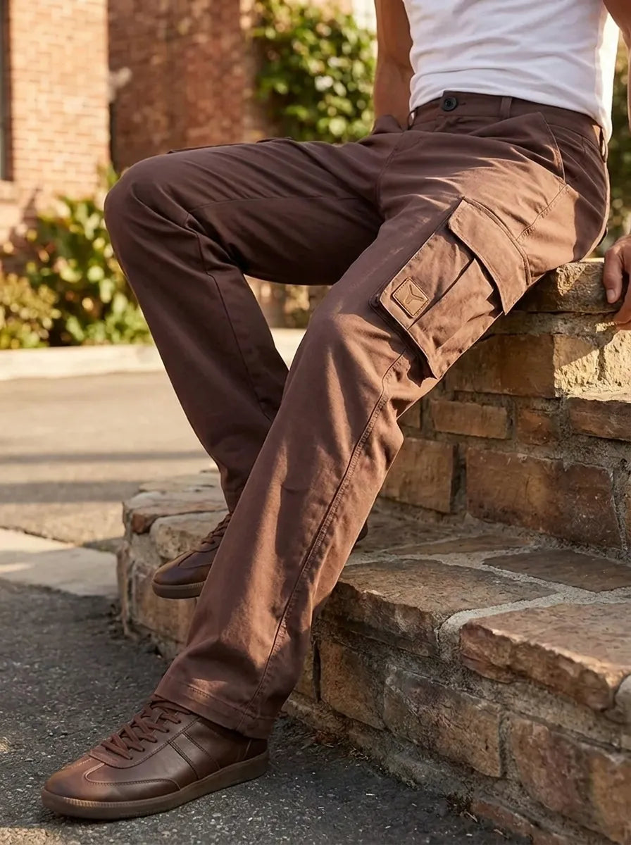 Cargohose Herren Robust Isoliert Freizeit