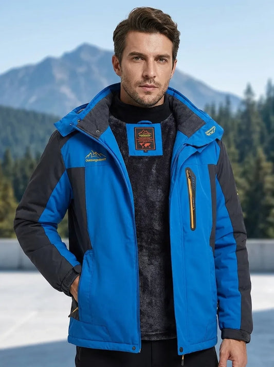 Winterjacke Herren Tailliert Warm & Wasserdicht