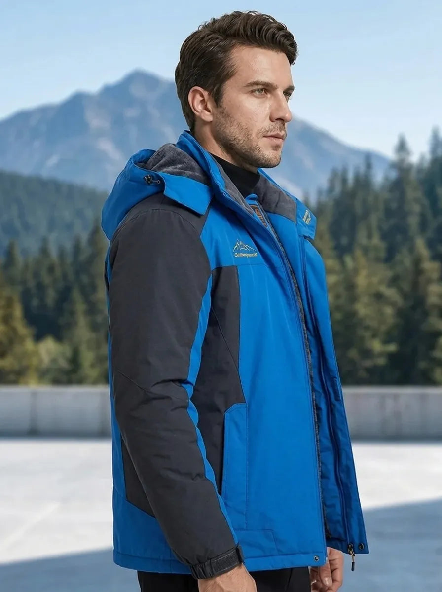 Winterjacke Herren Tailliert Warm & Wasserdicht