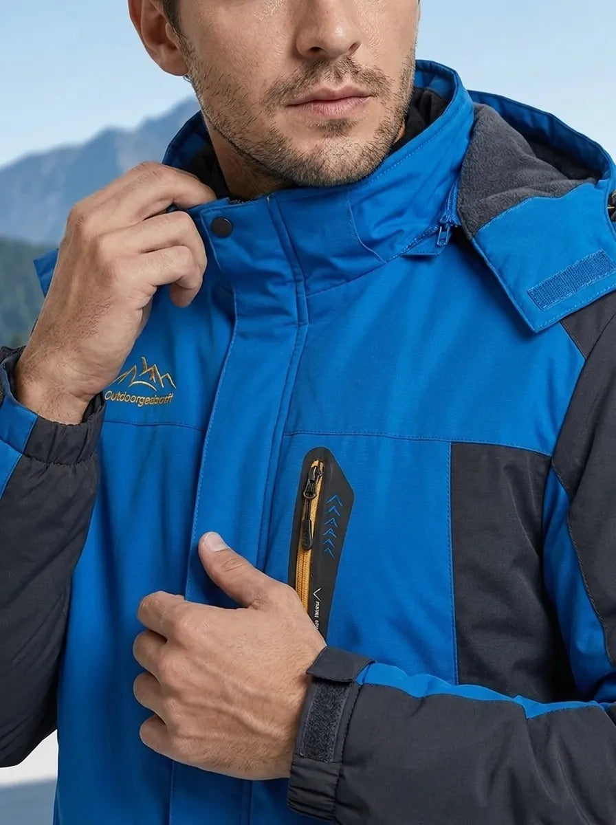 Winterjacke Herren Tailliert Warm & Wasserdicht