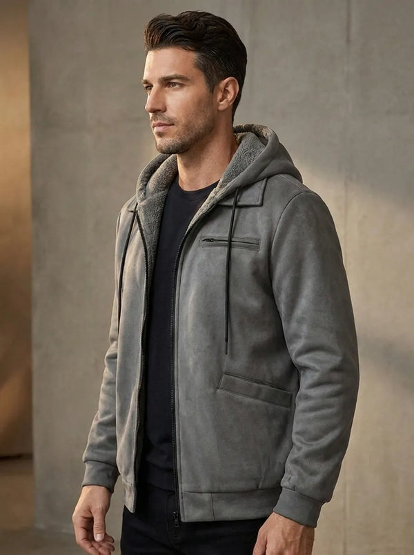 Jacke Herren Slim Fit Elegant Winter