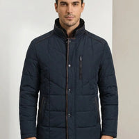 Stefan I Winterjacke Herren Slim Fit Stehkragen Winter Freizeit