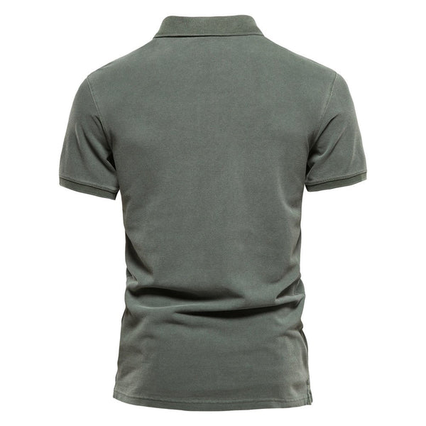 Poloshirt Herren Regular Fit Casual V-Ausschnitt