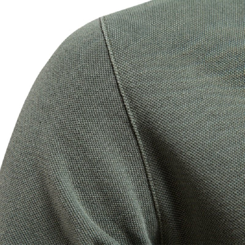 Poloshirt Herren Regular Fit Casual V-Ausschnitt