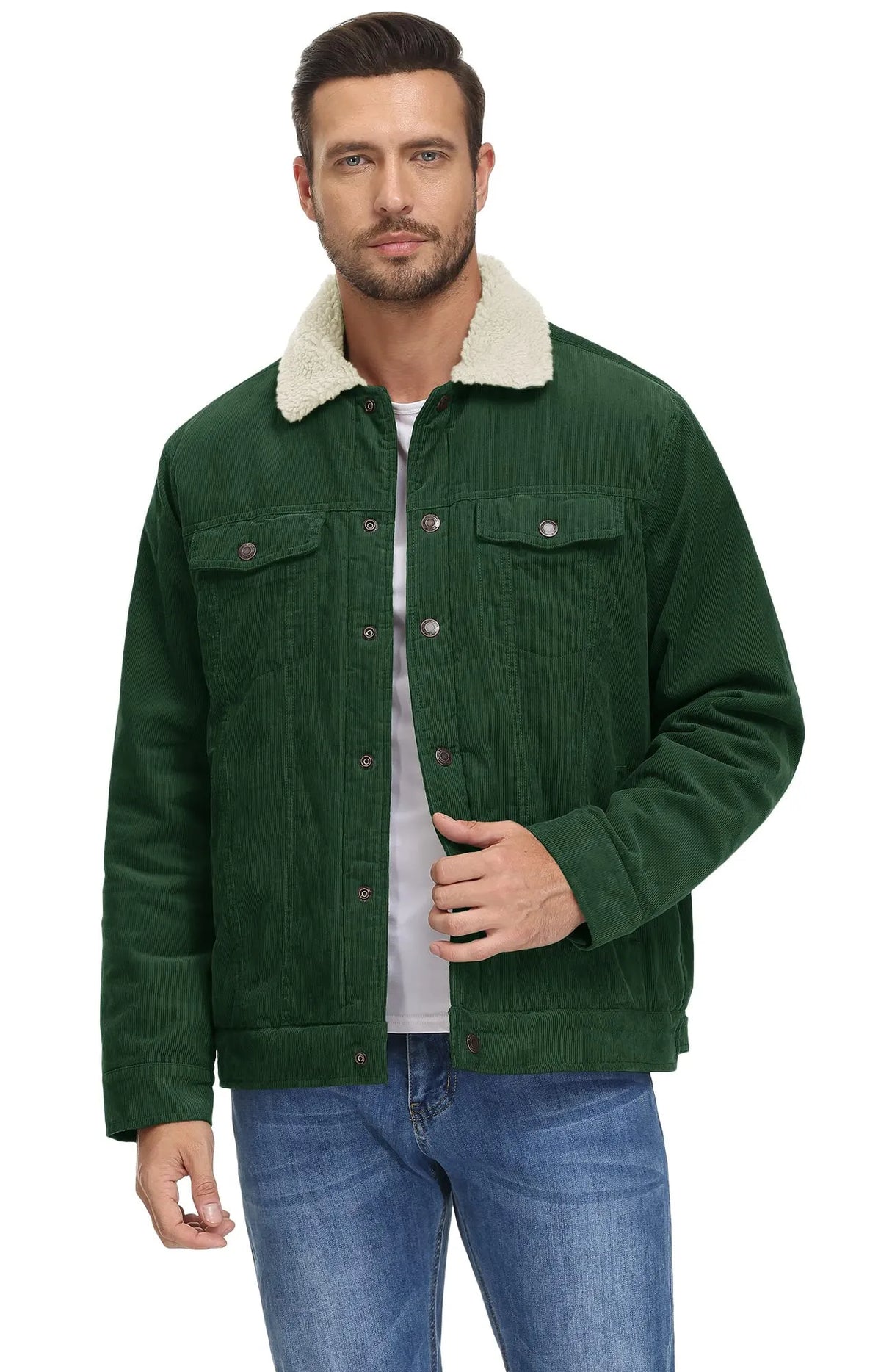 Manfred I Winterjacke Herren Regular Fit Freizeit Outdoor