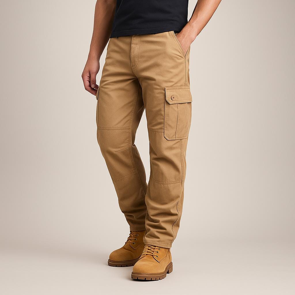 Cargohose Herren Slim Fit Freizeit & Alltag