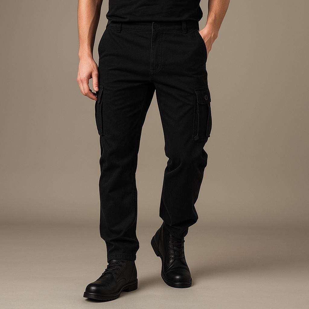 Cargohose Herren Slim Fit Freizeit & Alltag