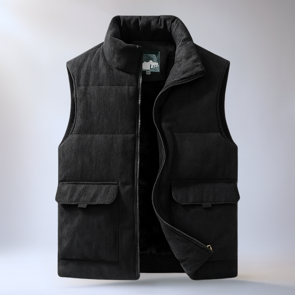Cordweste Damen Regular Fit Freizeit