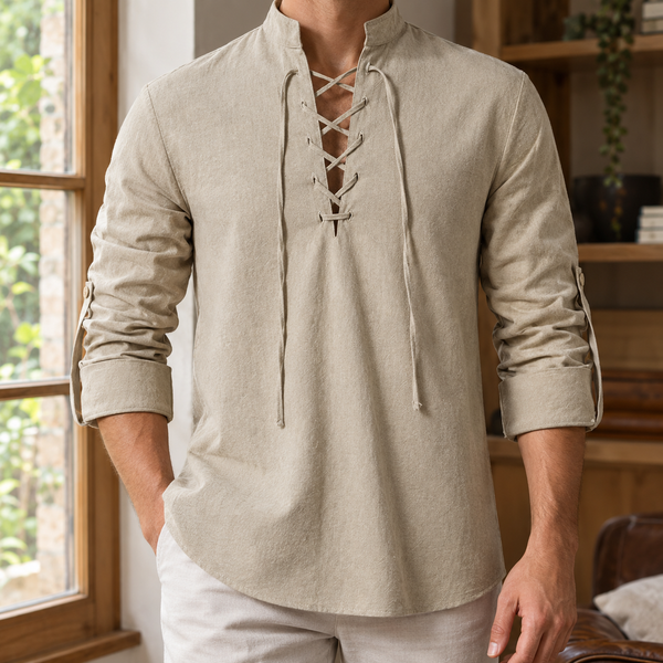 Hemd Herren Relaxed Fit Freizeit & Urlaub