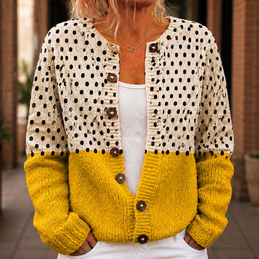 Cardigan Damen Relaxed Fit Freizeit & Übergangszeit