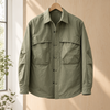 Overshirt Herren Regular Fit Freizeit & Übergangszeit