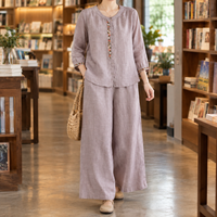Zweiteiler Damen Relaxed Fit Freizeit & Wochenende