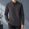 Hemd Herren Slim Fit Business Gestreift