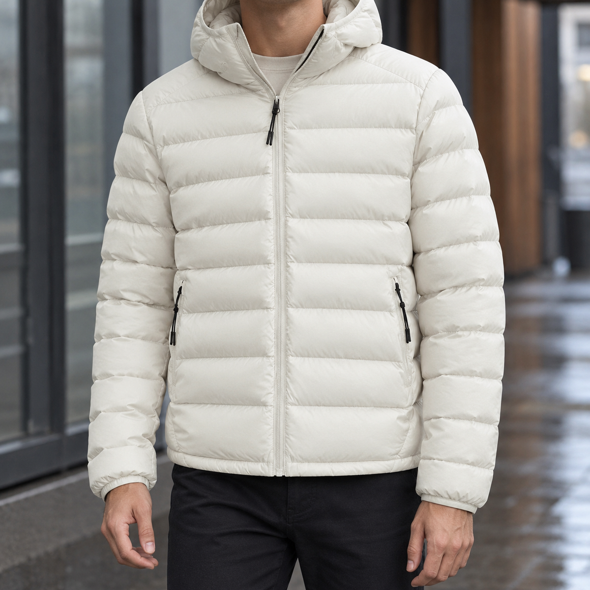 Pufferjacke Damen Regular Fit Winter Freizeit