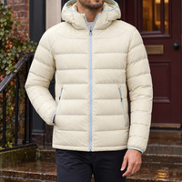 Kapuzenjacke Herren Regular Fit Freizeit Übergangszeit