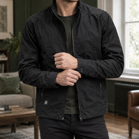 Utility-Jacke Herren Regular Fit Freizeit & Reisen