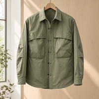 Overshirt Herren Regular Fit Freizeit & Reisen