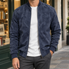 Bomberjacke Damen Regular Fit Freizeit Wildlederoptik