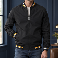 Varsityjacke Herren Regular Fit Freizeit