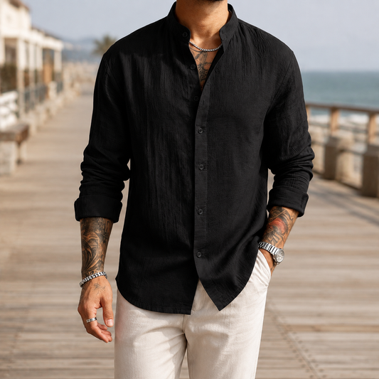 Hemd Herren Regular Fit Casual Sommer