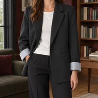 Blazer Damen Relaxed Fit Business & Freizeit