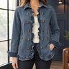 Jeansjacke Damen Tailliert Elegant Übergangszeit