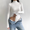 Bodysuit Damen Schmal Langarm Casual