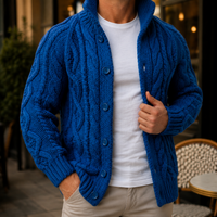 Pullover Herren Locker Freizeit Herbst & Winter