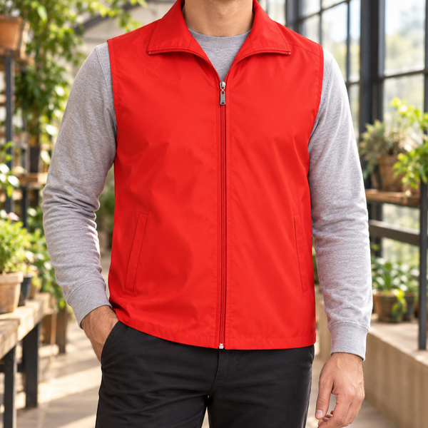 Utility Weste Herren Regular Fit Freizeit Ärmellos